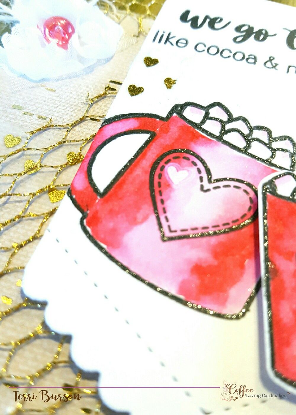 coffee loving cardmakers clc mug hugs sunny studios wavingmywand terri burson 1