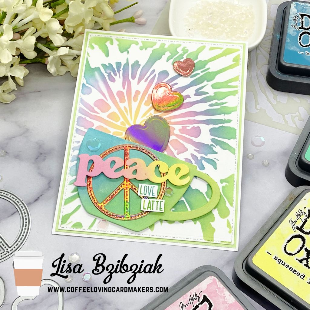 Caffeine Fueled Paper Play – Peace, Love,&nbsp;Latte