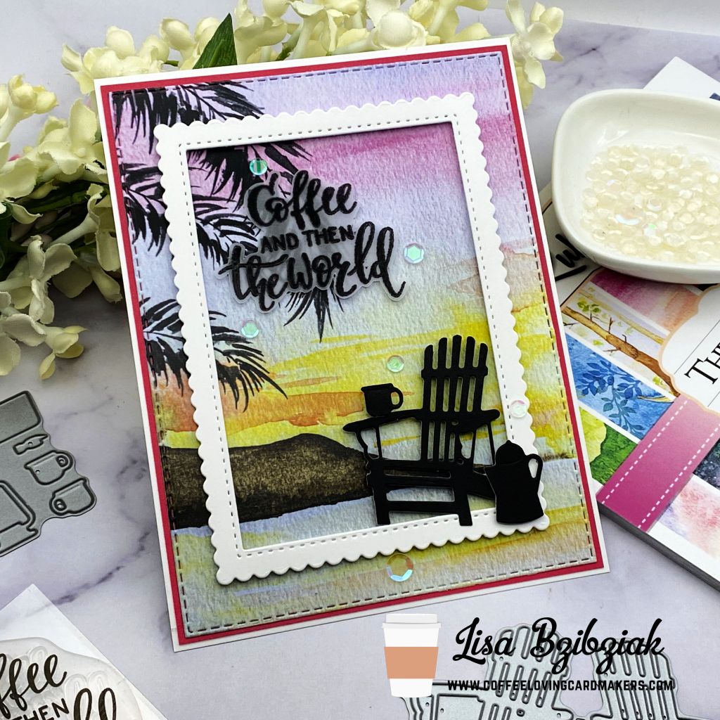 Caffeine Fueled Paper Play – Coffee On the&nbsp;Beach