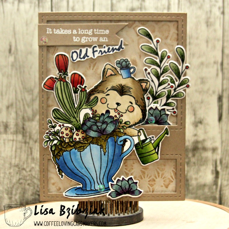 Caffeine Fueled Paper Play The Challenge – Waffle&nbsp;Flower!