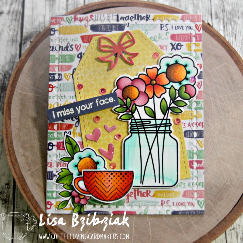 Caffeine Fueled Paper Play-Paper&nbsp;Smooches!