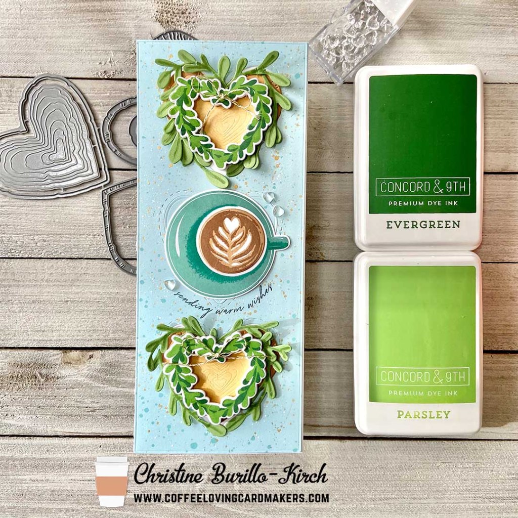 Floral Heart Coffee&nbsp;Slimline