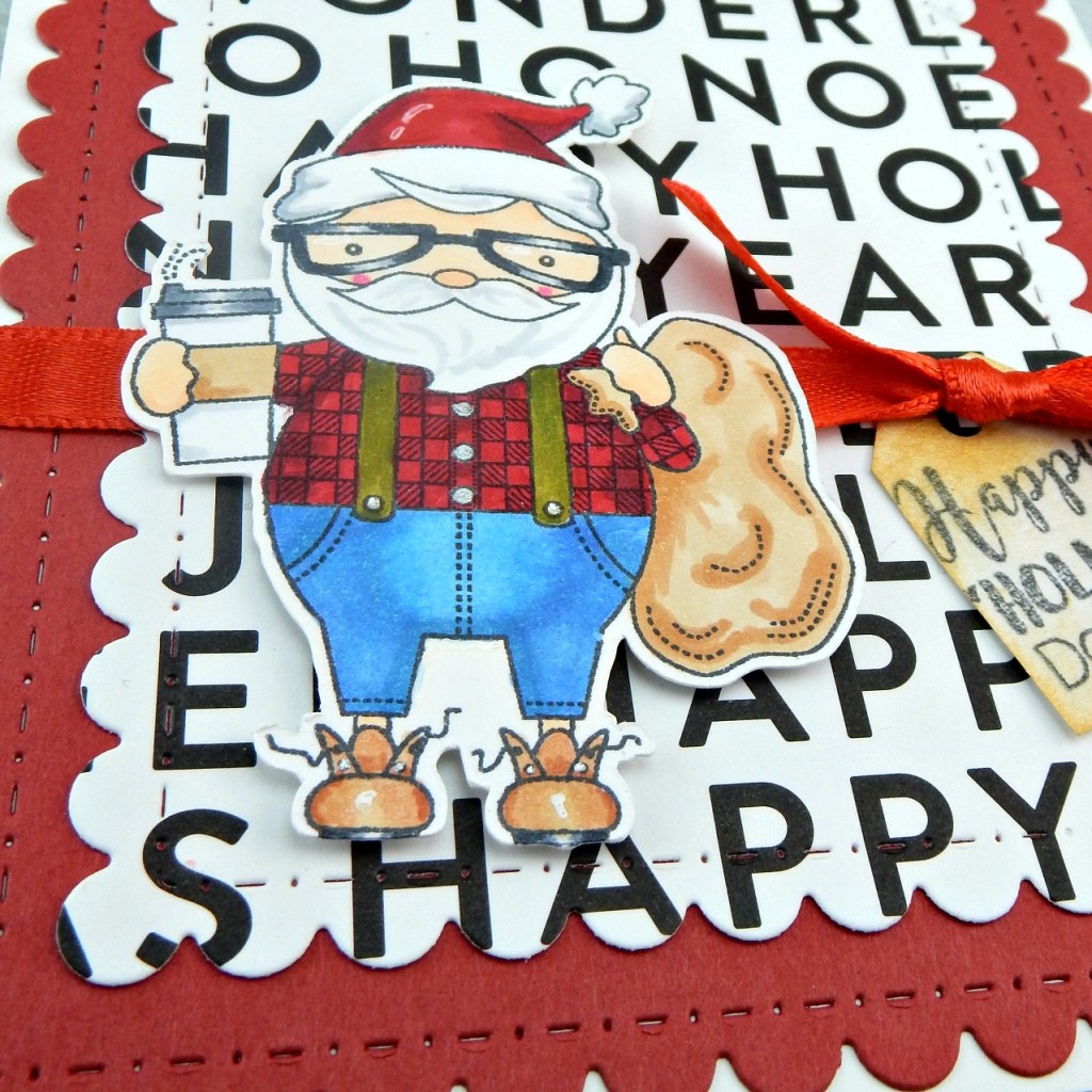 Hipster Santa