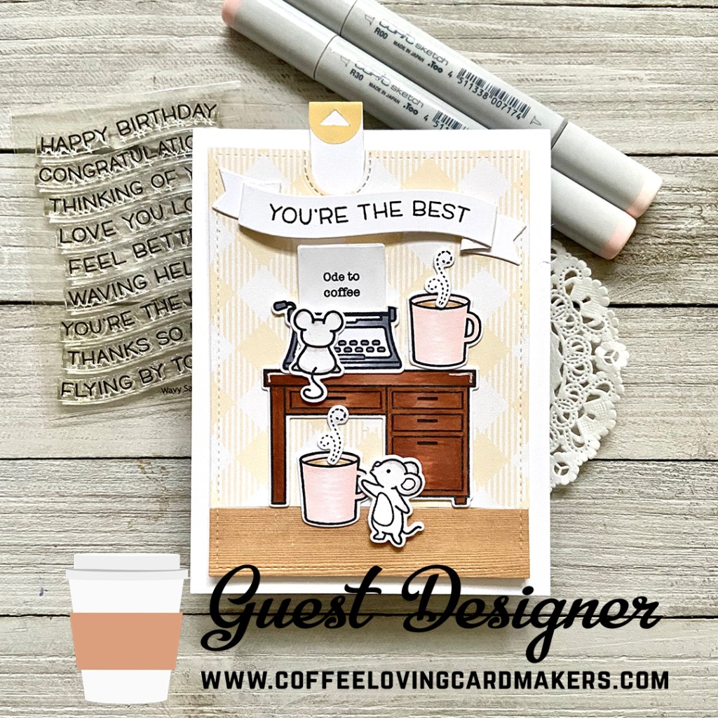 New coffee-loving cardmaker&nbsp;teamie.