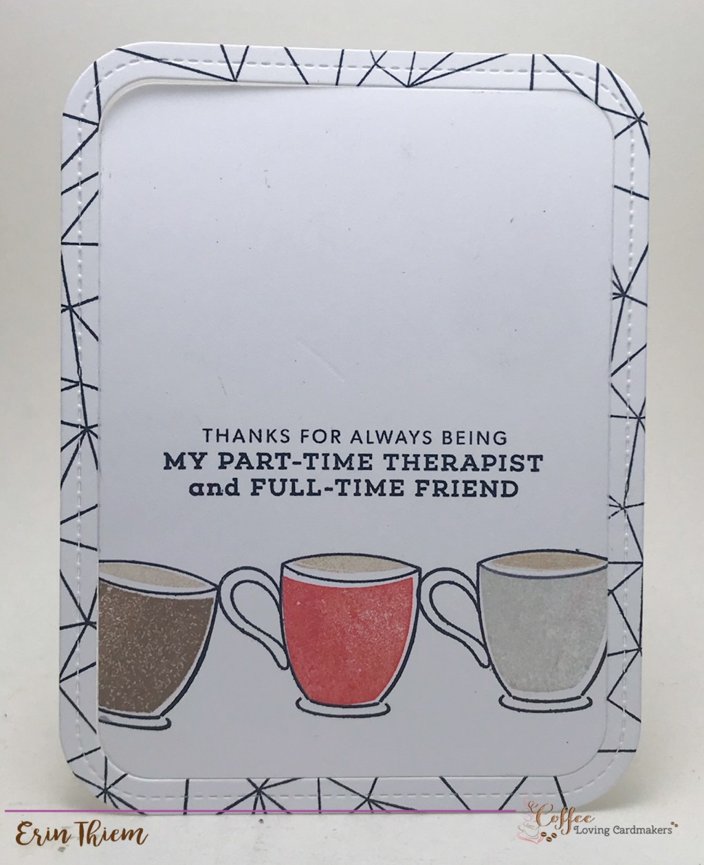 Part time therapist…along with the Our Daily Bread Designs Collaboration Hop&nbsp;Winner!