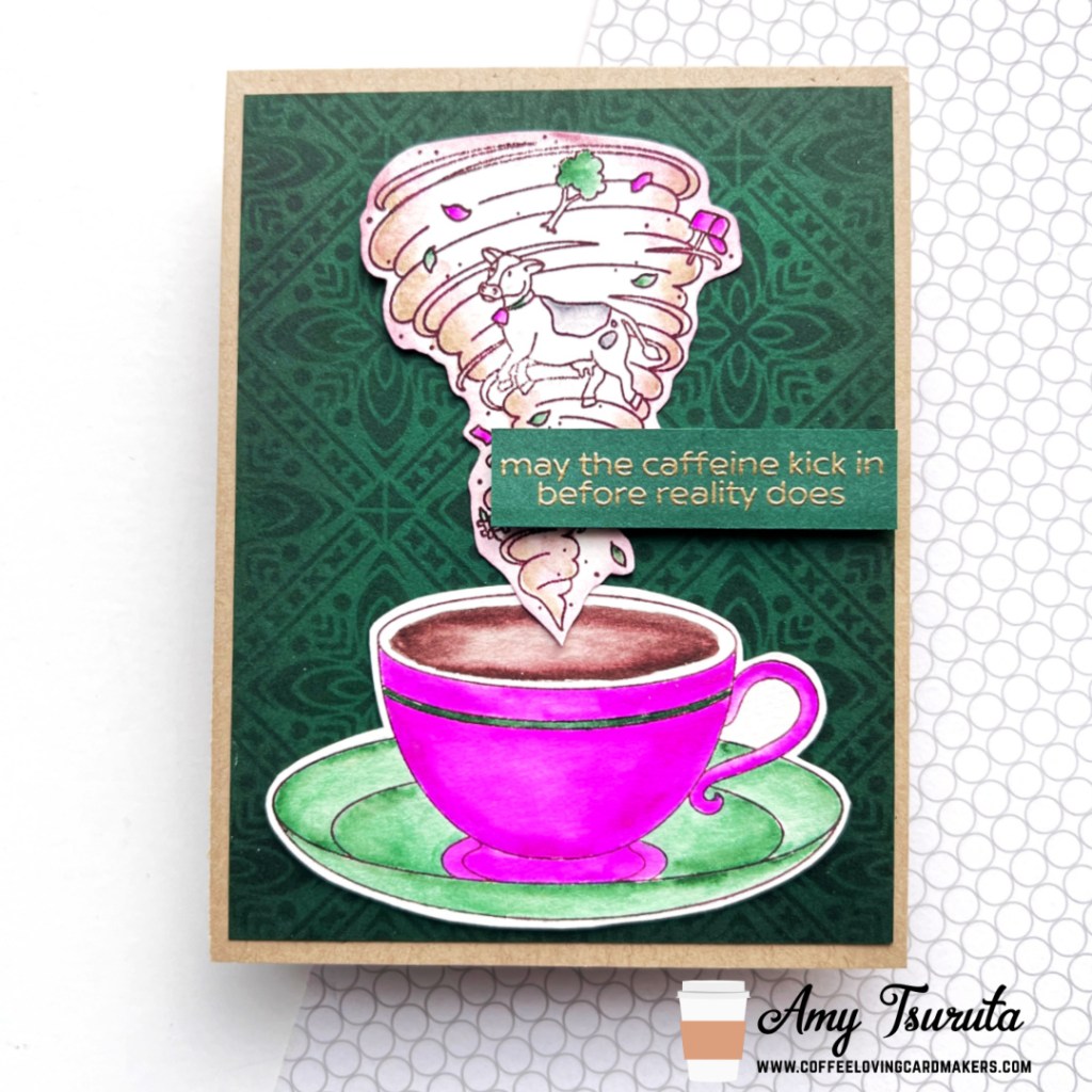 Coffee + Cards – May the Caffeine Kick In | Miss Ink&nbsp;Stamps