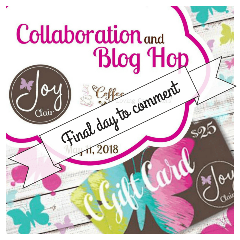 Reminder:  Joy Clair Collaboration&nbsp;Hop
