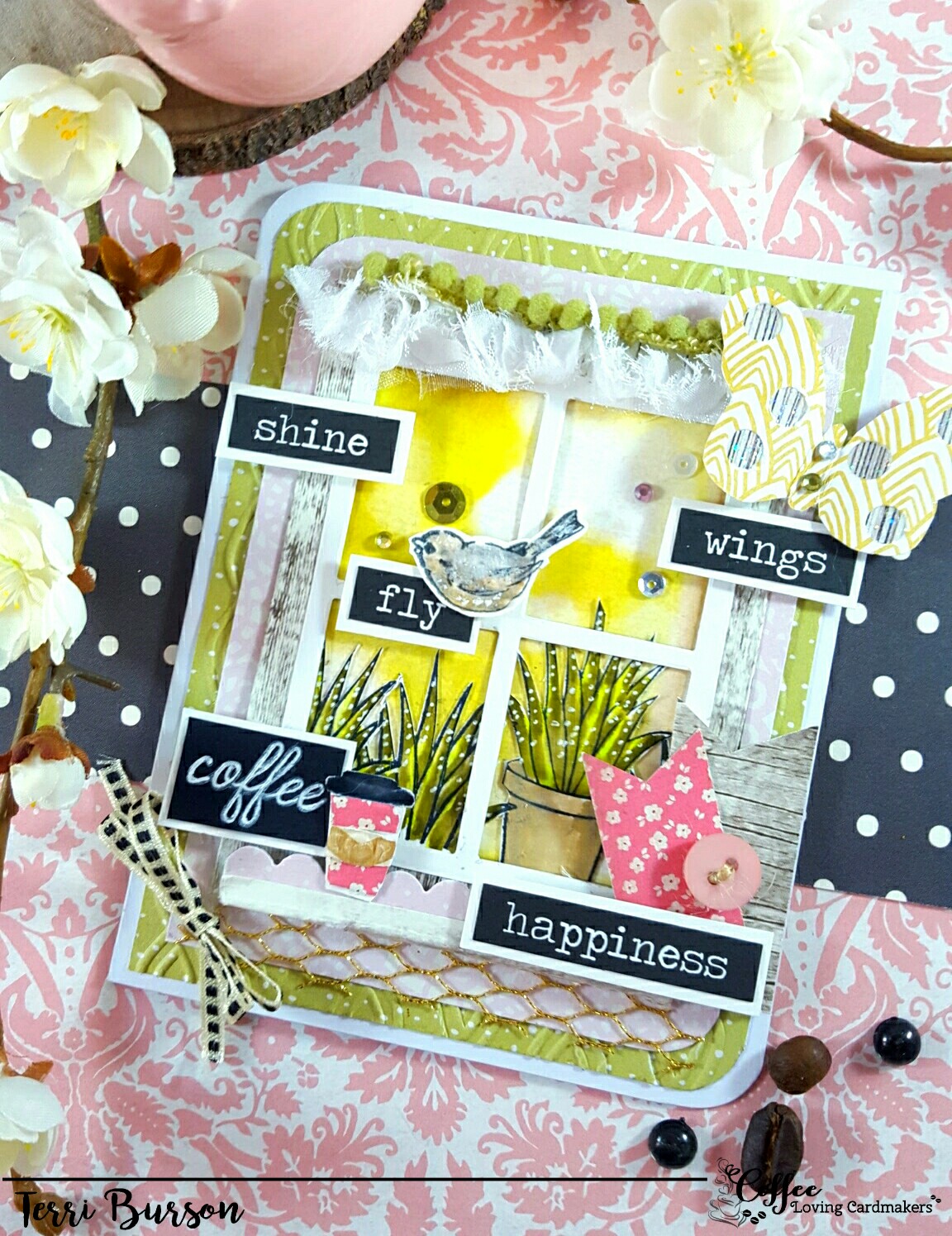 coffee loving cardmakers sizzix sweet stamp shop barista wavingmywand terri burson 2