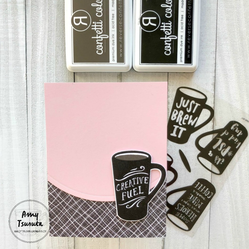 Coffee + Cards with Reverse&nbsp;Confetti