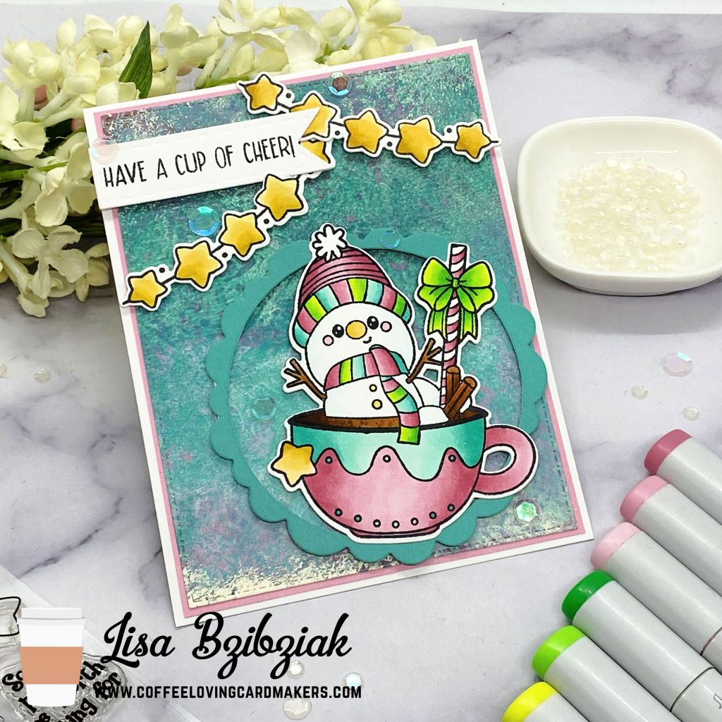 Caffeine Fueled Paper Play – Cup of Cheer With Not 2 Shabby&nbsp;Shop