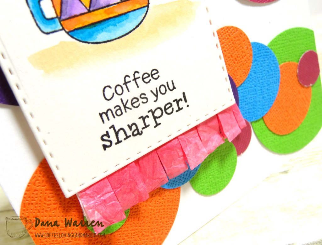 Brew & Craft Your Stash – Make a Border From Circle&nbsp;Punches