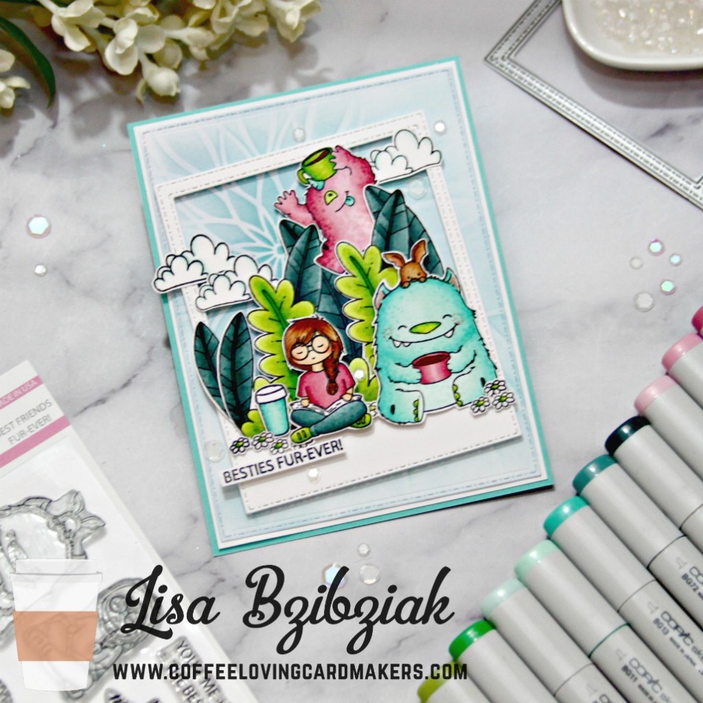 Caffeine Fueled Paper Play – Besties&nbsp;Furever!