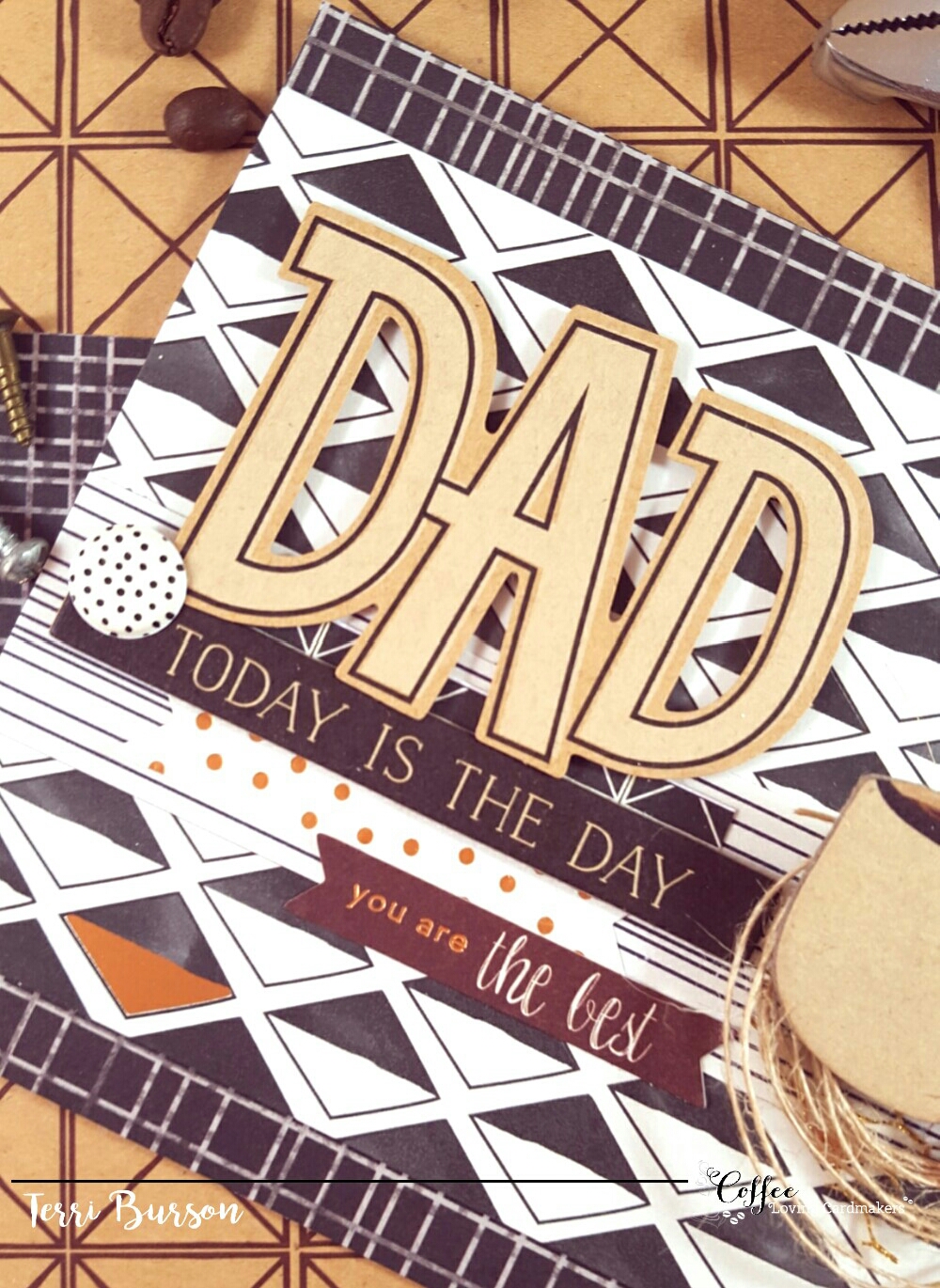 Coffee loving cardmakers terriburson fathersday 4