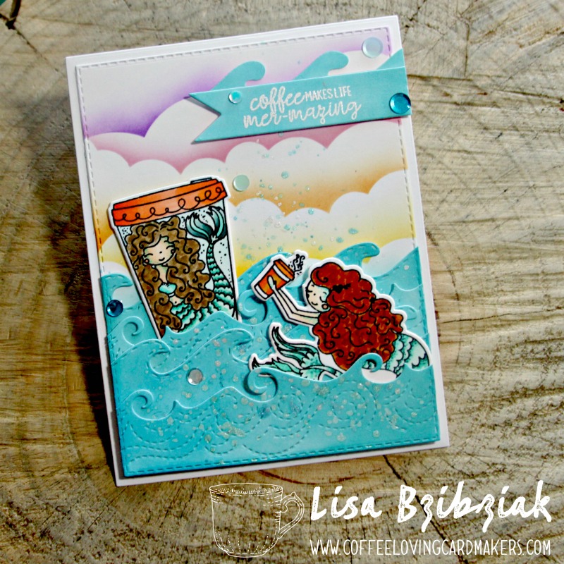 Caffeine Fueled Paper Play – Pink & Main & A CLC&nbsp;Challenge!