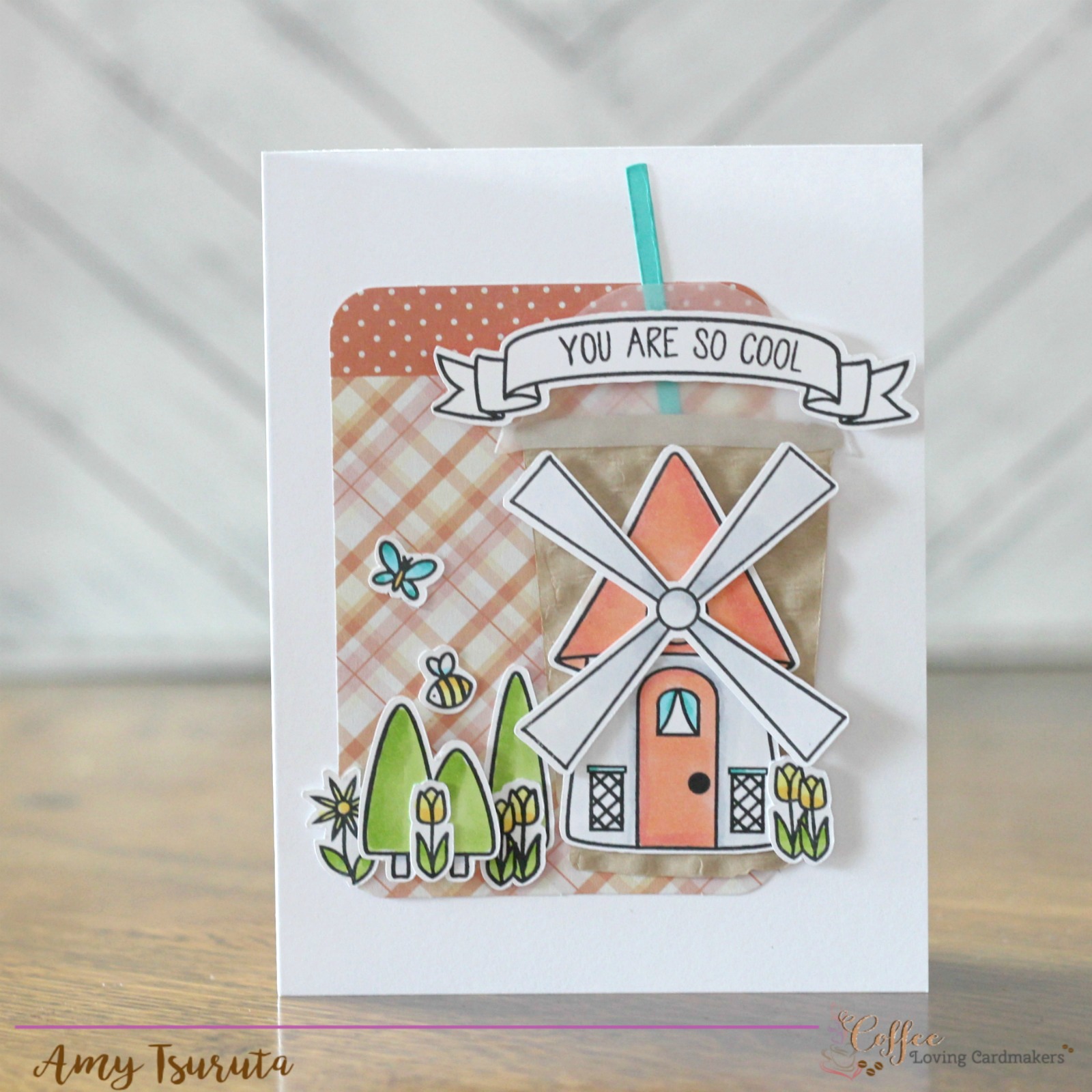 You are so cool by Amy Tsuruta for Coffee Loving Cardmakers