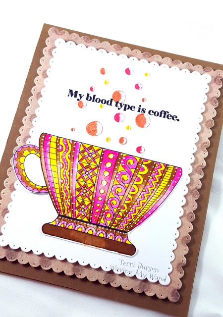 coffee loving cardmakers so suzy wavingmywand terri burson guest designer 3