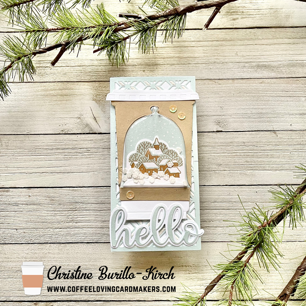 Coffee Cloche Shaker&nbsp;Card