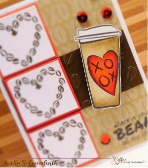 Saturday Coffee Cafe 2-4-17 Stamplorations closeup