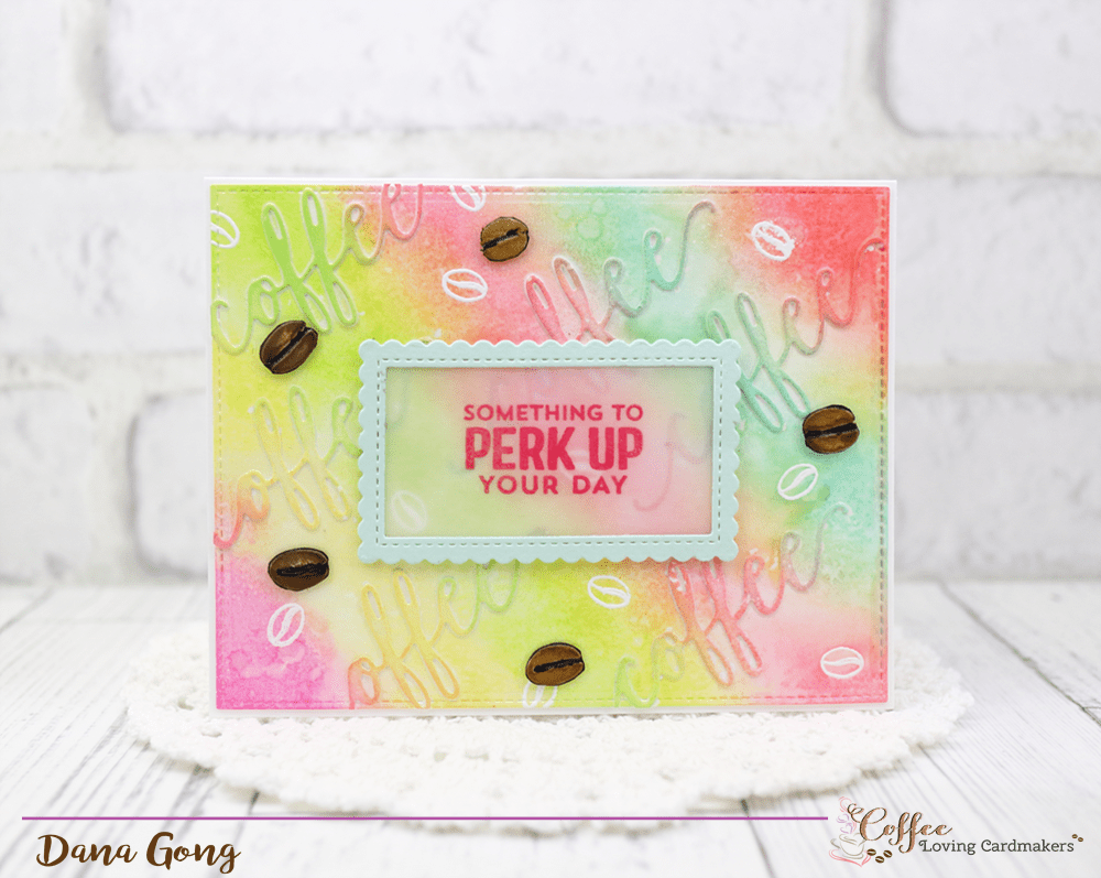 Tuesday Craftea Time with Dana ｜Spring coffee&nbsp;card