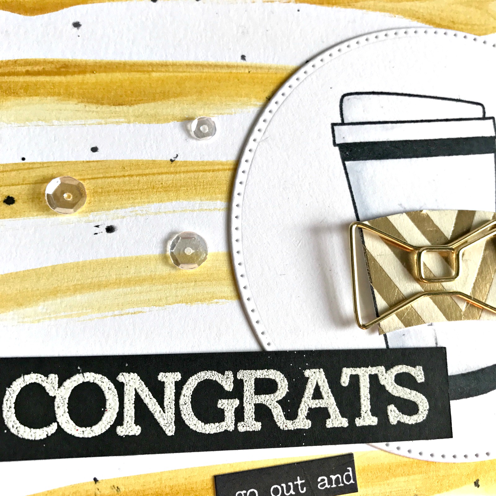 Congrats Coffee Card