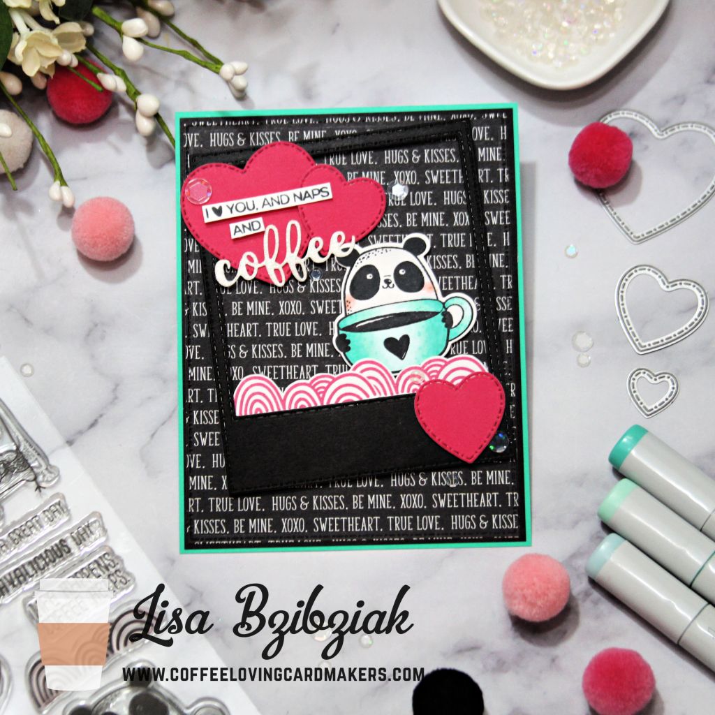 Caffeine Fueled Paper Play – A Caffeinated&nbsp;Valentine!
