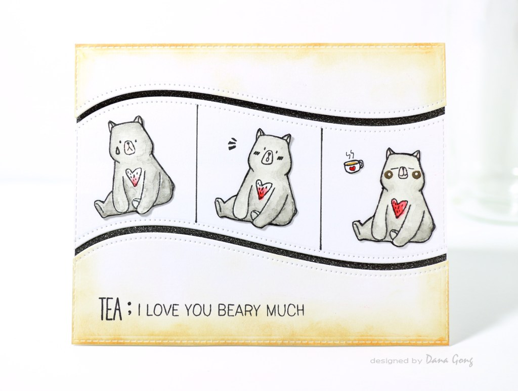 Tea by Dana Gong for Coffee Loving Cardmakers