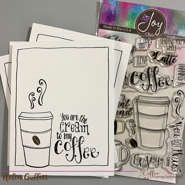 Thursday Coffee Break: Coffee Lovers CAS, One Layer&nbsp;Cards