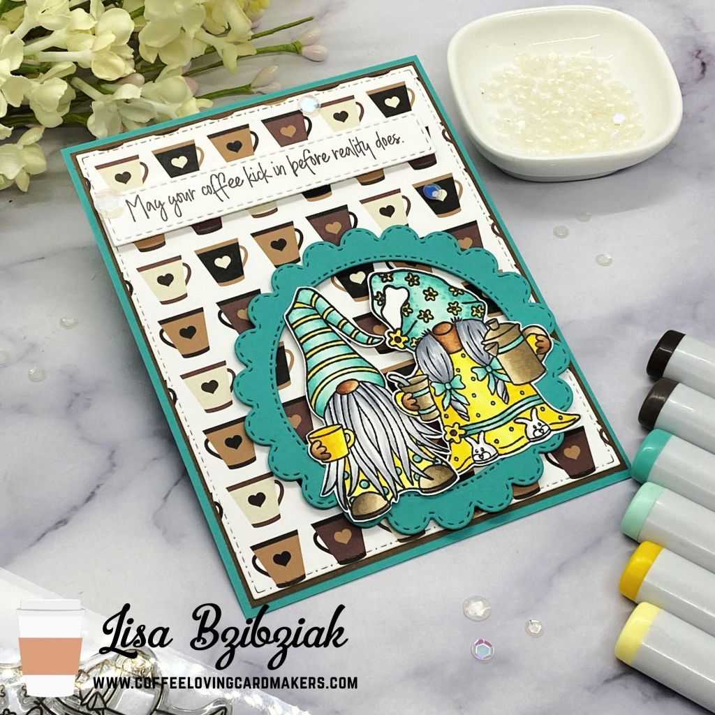 Caffeine Fueled Paper Play – Miss Ink Stamps Coffee&nbsp;Gnomes