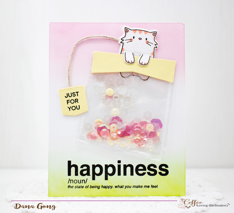 Tuesday crafTEA time ｜Spring tea bag shaker&nbsp;card