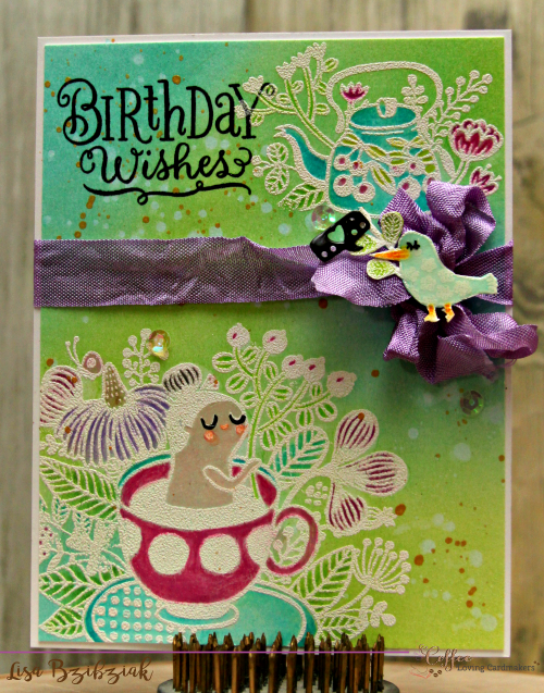 Caffeine Fueled Paper Play with Waffle Flower and D.L.&nbsp;Art!