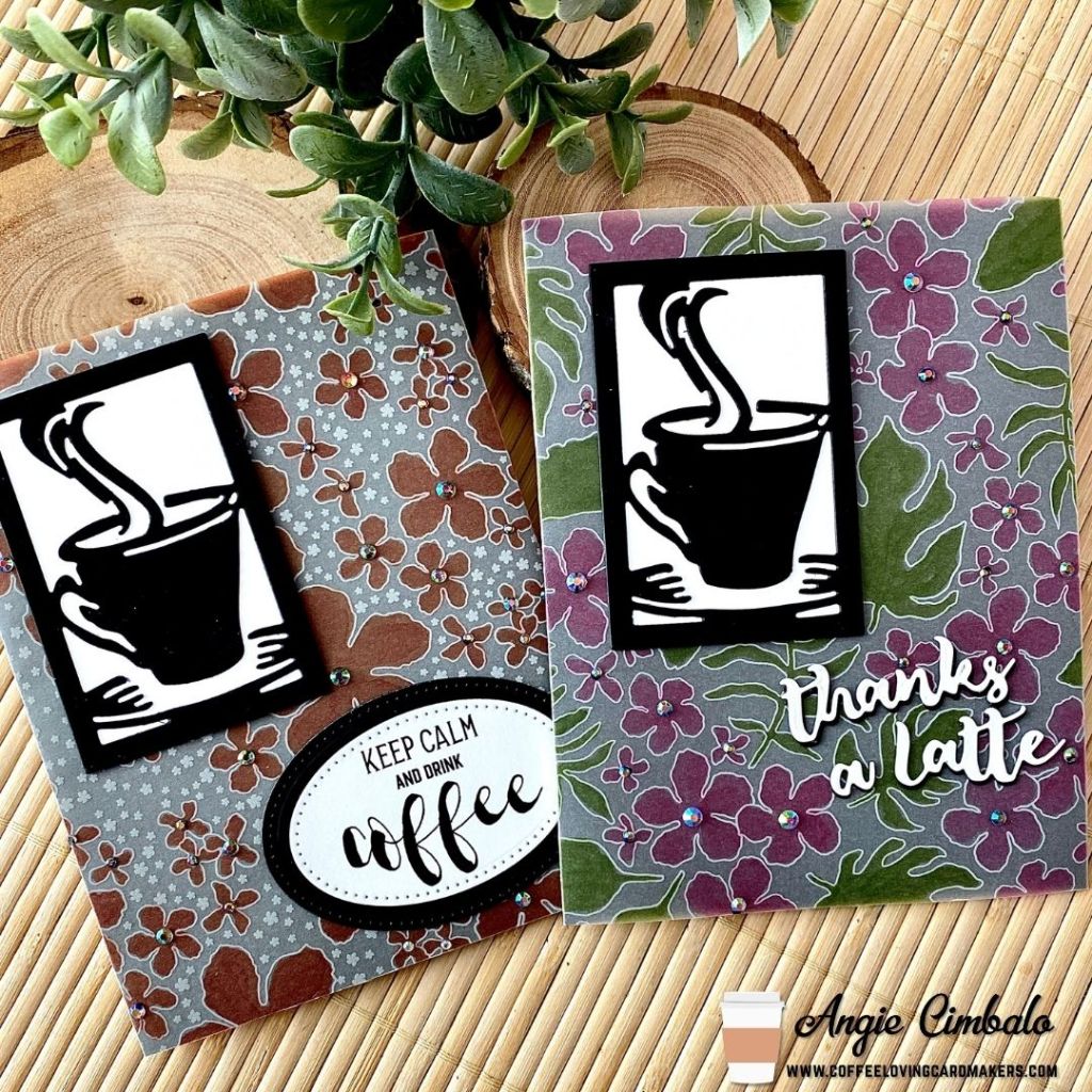 Second Cup Sunday – Two Vellum Background&nbsp;Cards