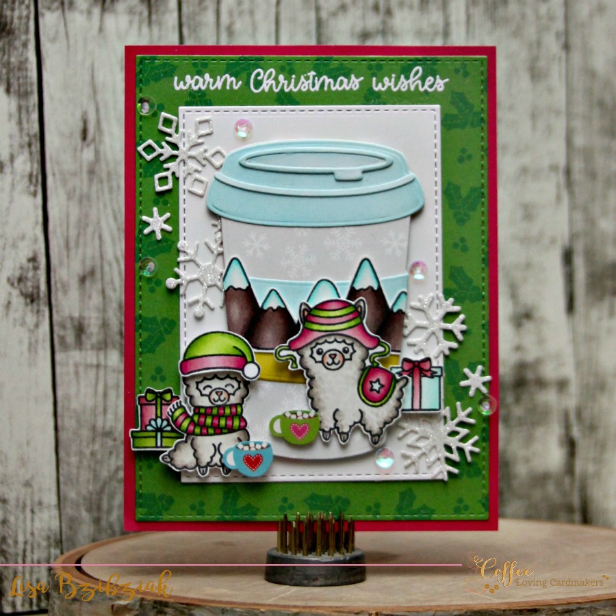 Caffeine Fueled Paper Play – Kat Scrappiness and Sunny Studio&nbsp;Stamps!