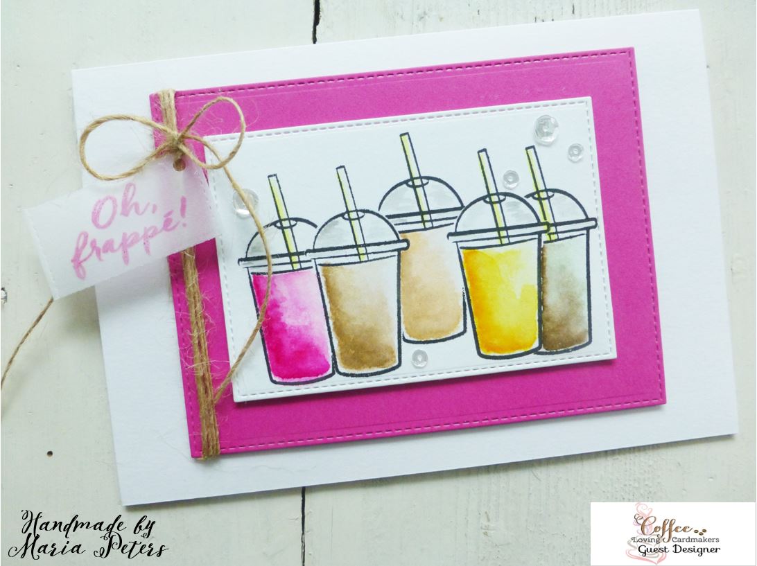 2016.06.02 - Coffee Loving Cardmakers Guest Designer - Second Card