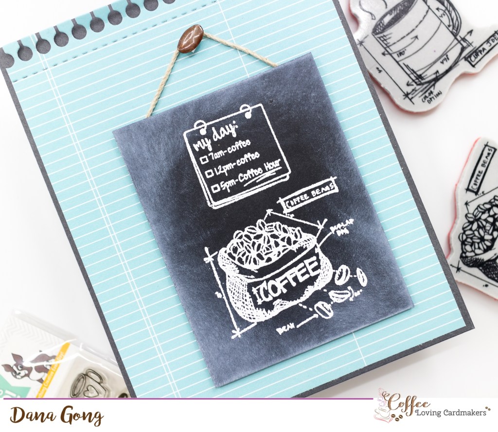 Masculine Coffee Card