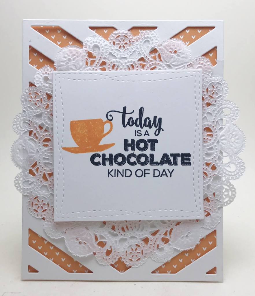 hot chocolate kind of day by Erin Thiem for Coffee Loving Cardmakers