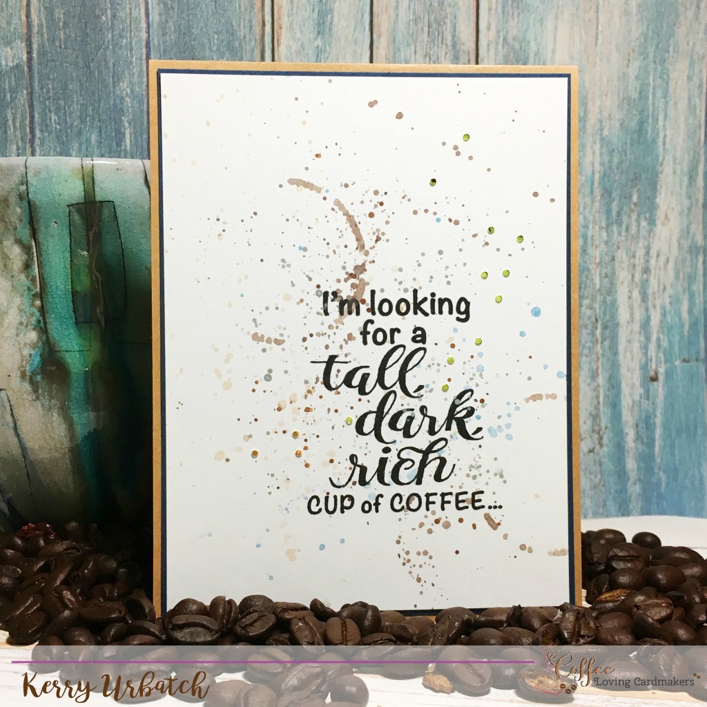 Sunday Sip and Share…Tall, Dark&nbsp;and…