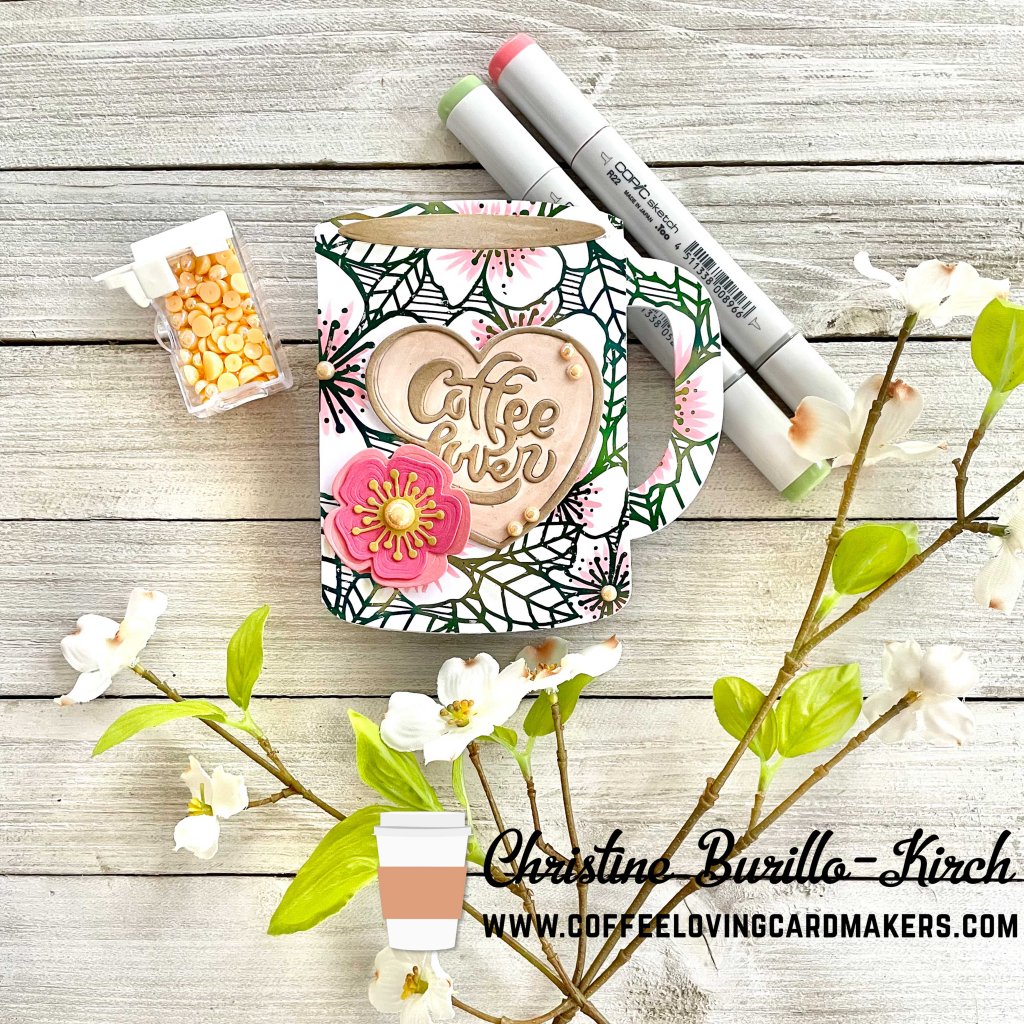 Foiled Floral Coffee&nbsp;Mug