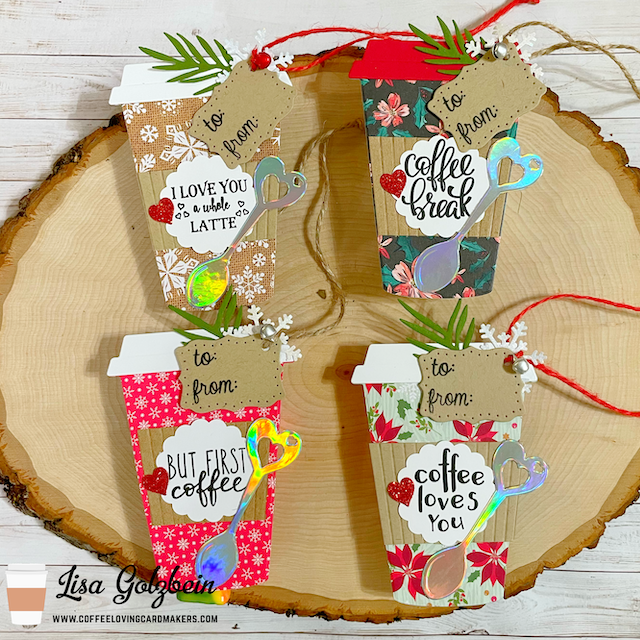 Holiday Themed Coffee&nbsp;Tags