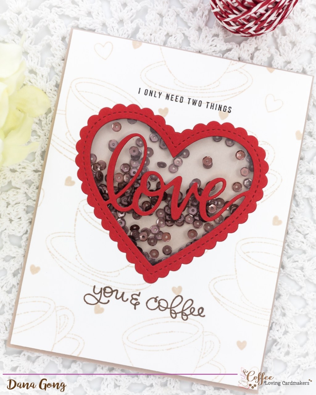 Shaker card ｜You and&nbsp;Coffee