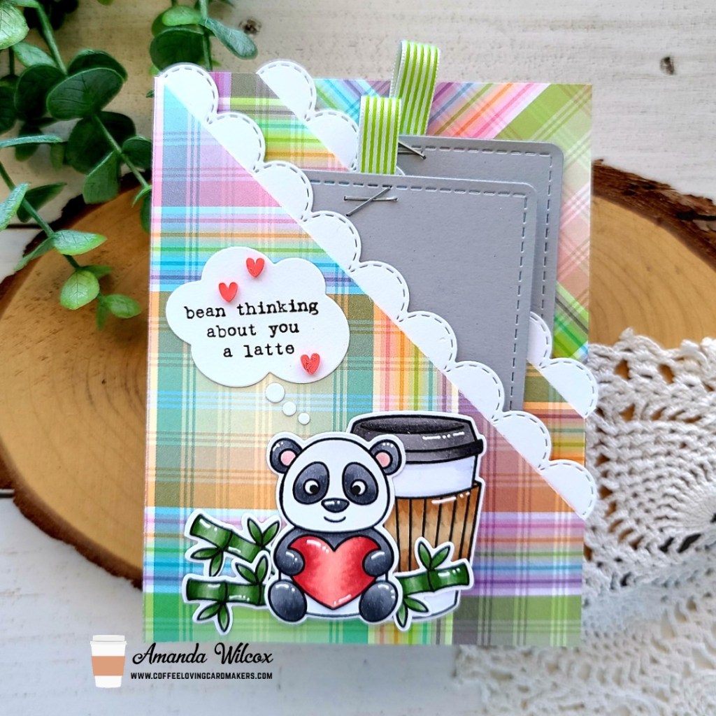 Bean Thinking About You Double Pocket&nbsp;Card