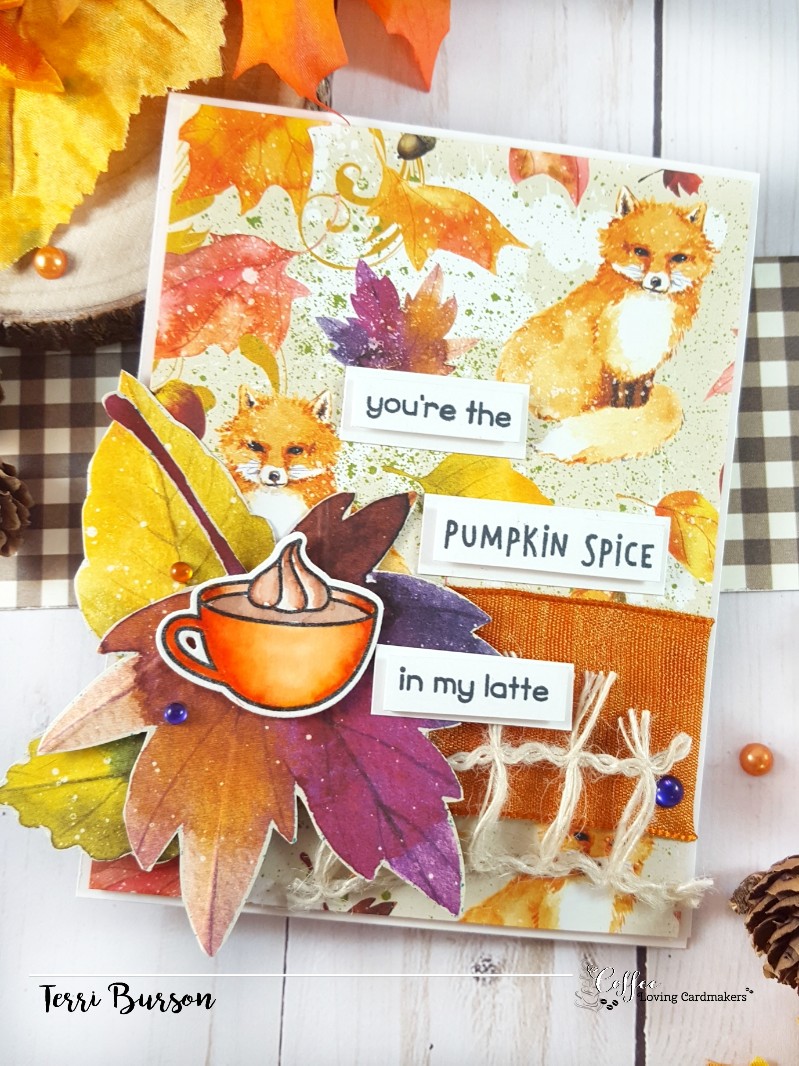 coffee loving cardmakers buzz lawn fawn pumpkin spice bo bunny terri burson 3