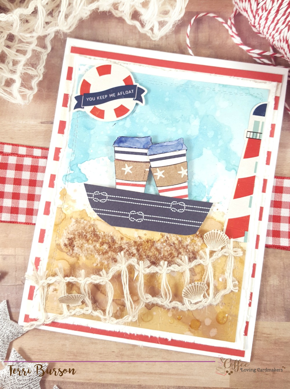 Coffee loving cardmakers nautical terri buzz 1