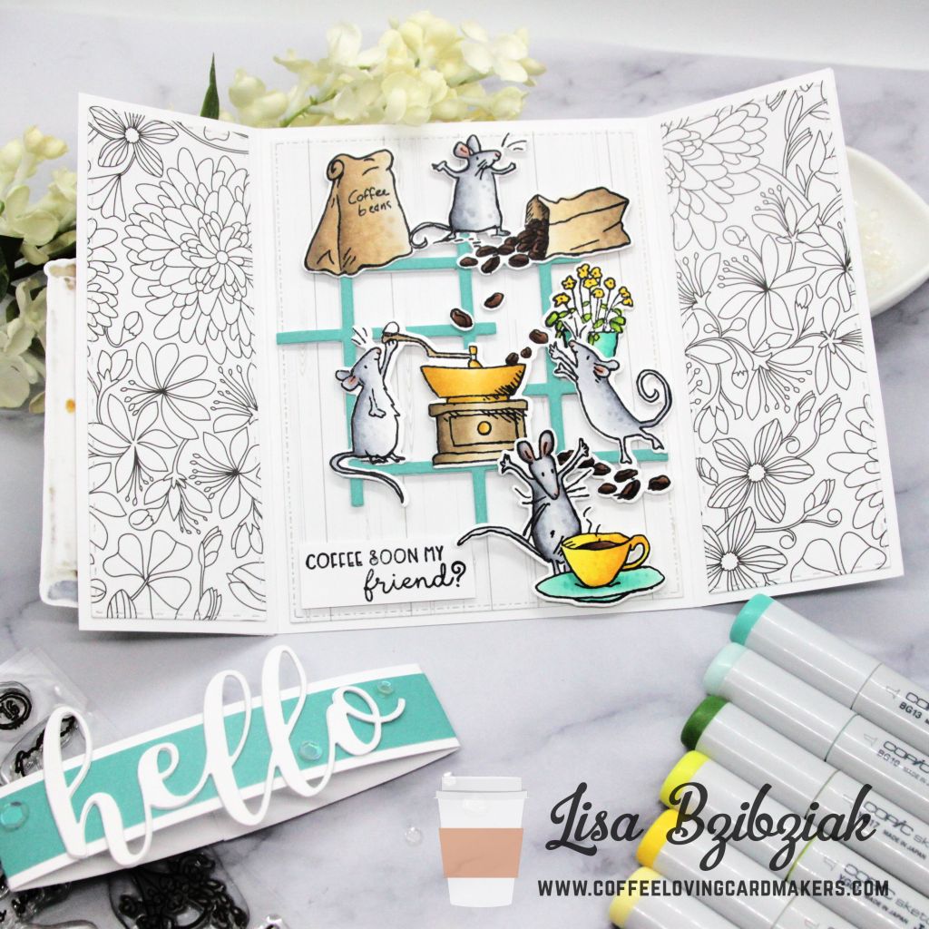 Caffeine Fueled Paper Play – Fun Fold Coffee&nbsp;House!