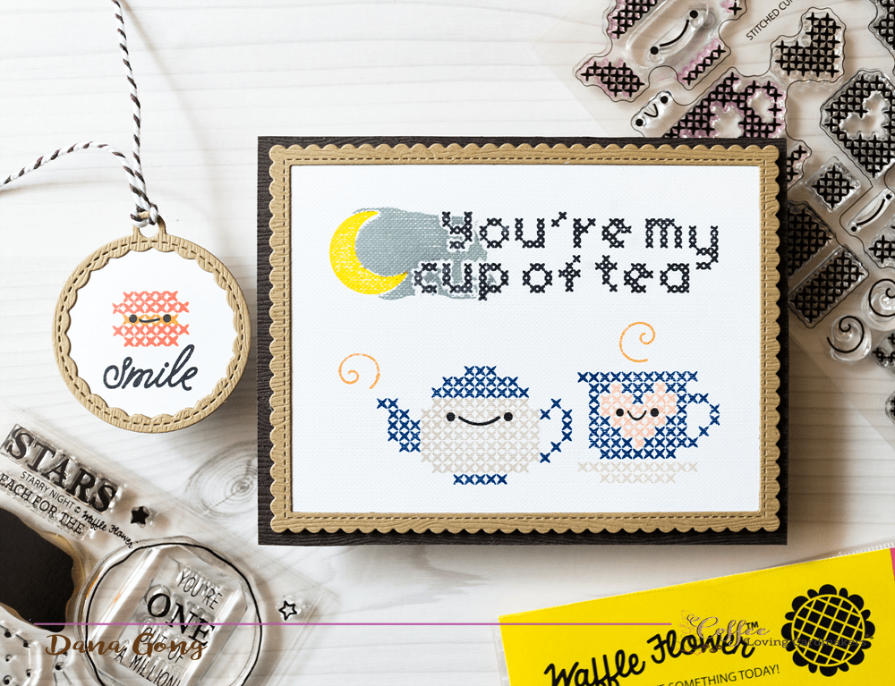 Tuesday crafTEA Time – Cross-stitch&nbsp;card