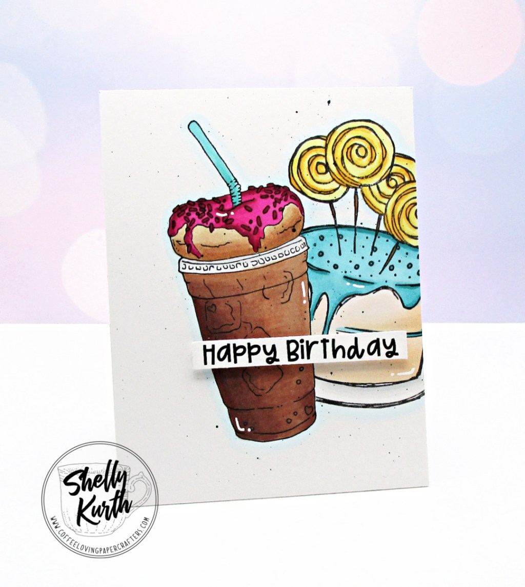 Tuesdays Perfect Blend-A fun birthday&nbsp;card