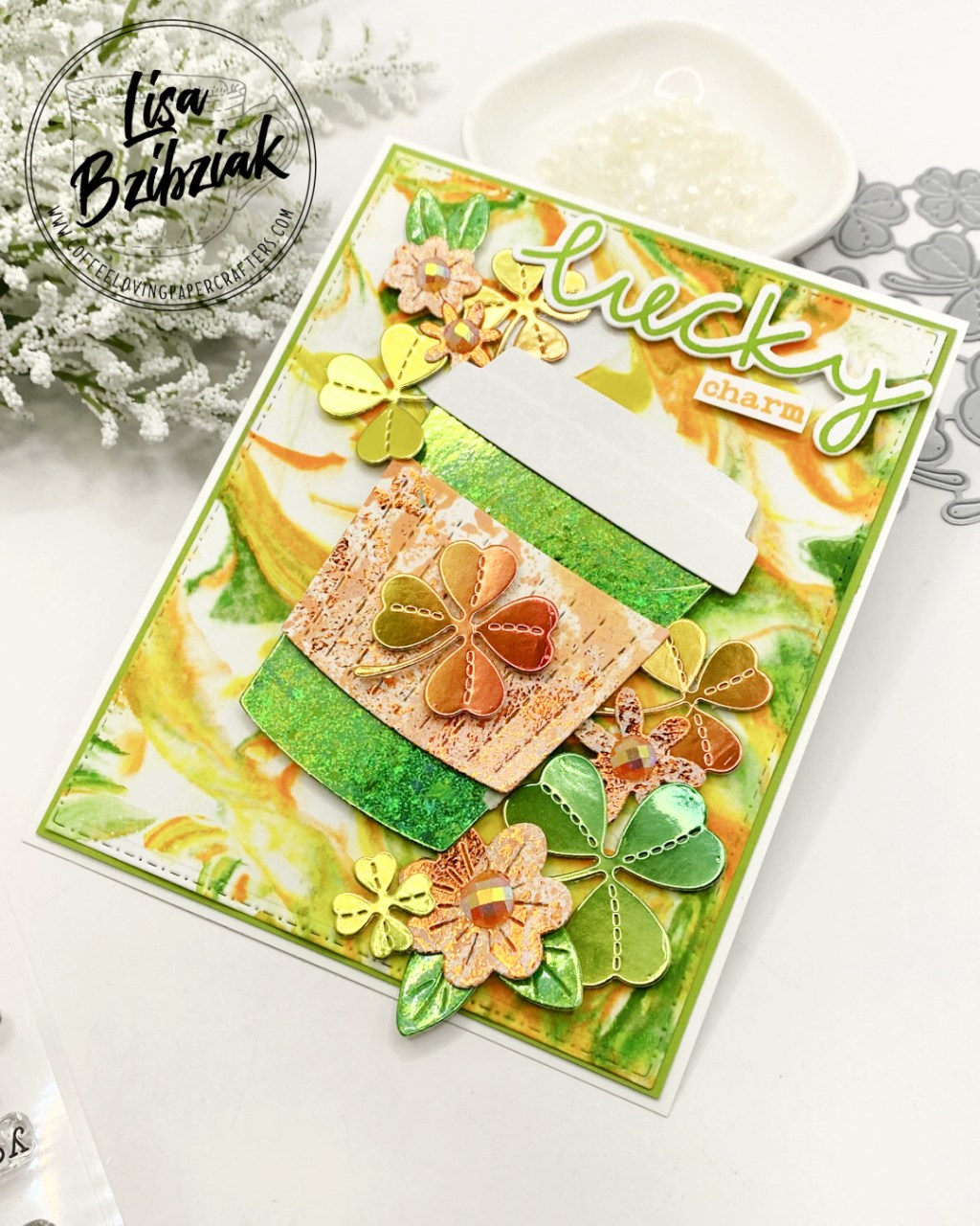 Caffeine Fueled Paper Play – Lucky&nbsp;Charm