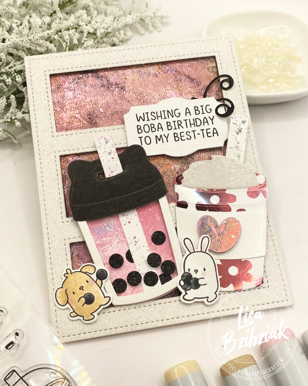 Caffeine Fueled Paper Play – Boba&nbsp;Birthday