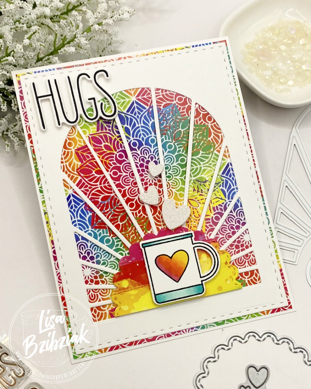 Caffeine Fueled Paper Play – Rainbow&nbsp;Hugs